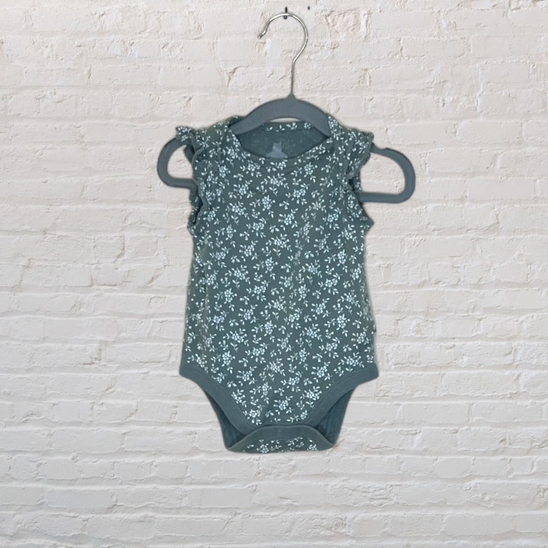 Gap Flutter Sleeve Onesie Bundle (3-6)