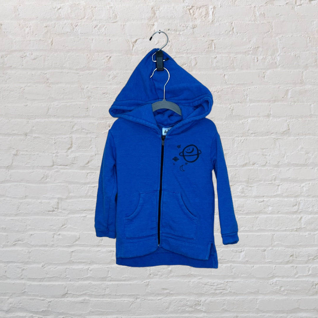 Kira Fleece-Lined Space Hoodie - 4T