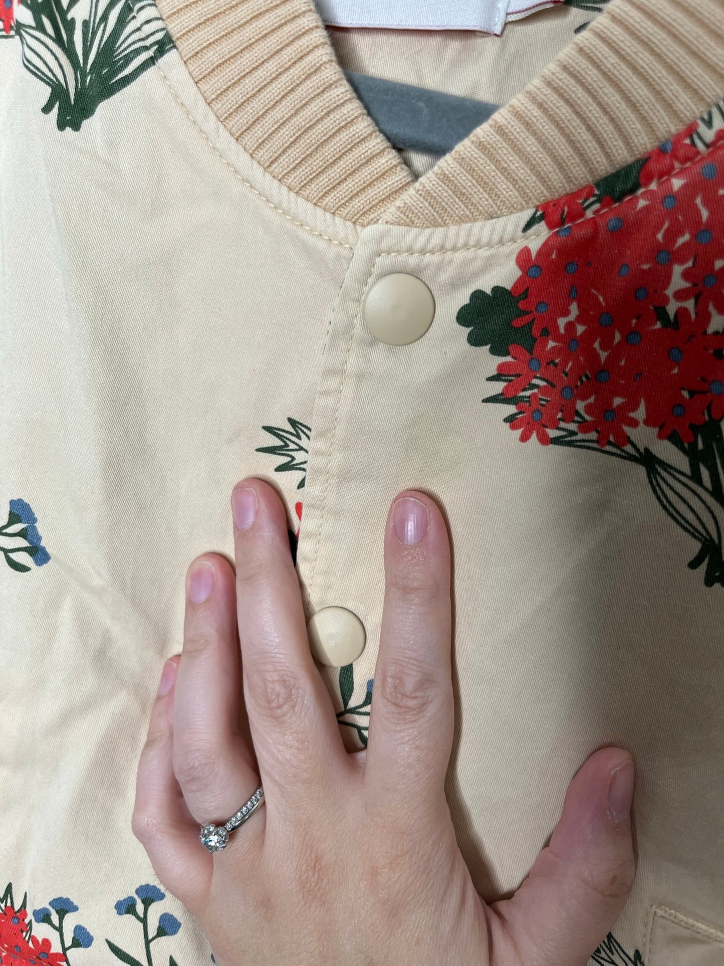 Tinycottons Floral Bomber Jacket (6)