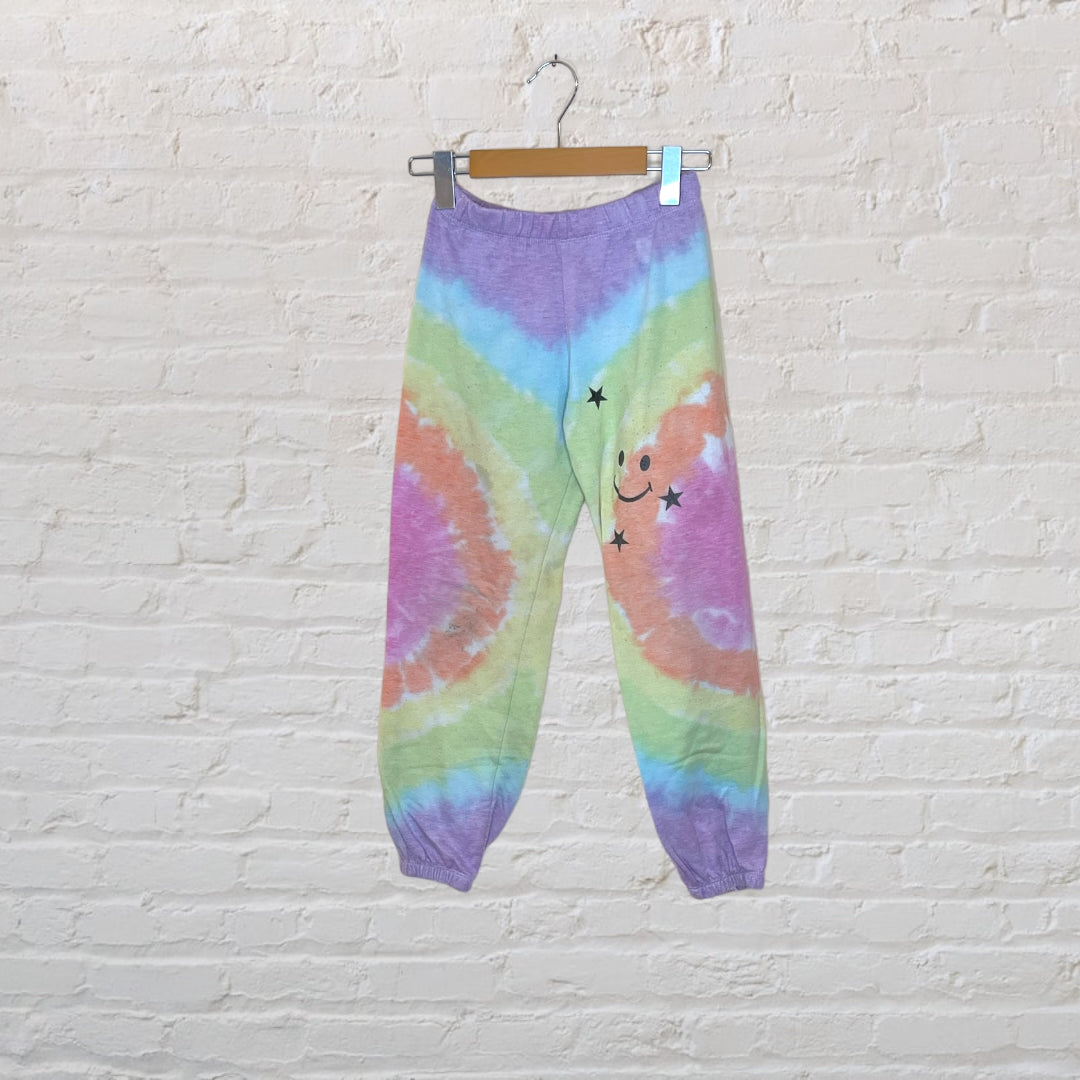 Firehouse Rainbow Tie-Dye Smiley Joggers - 8-10