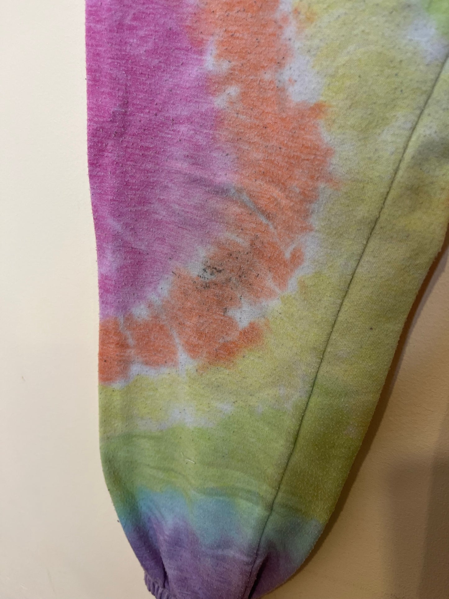Firehouse Rainbow Tie-Dye Smiley Joggers (8-10)