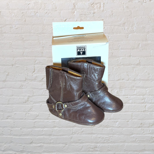 Frye Leather Crib Booties (3)