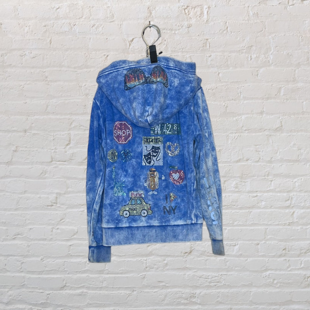 Butter NYC Embellished Burnout Hoodie - 6