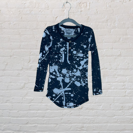 T2 Love Paint Splatter Long-Sleeve - 4T