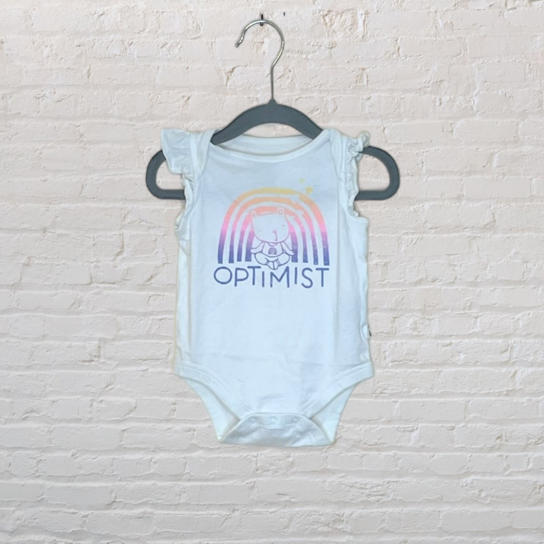 Gap Flutter Sleeve Onesie Bundle (3-6)