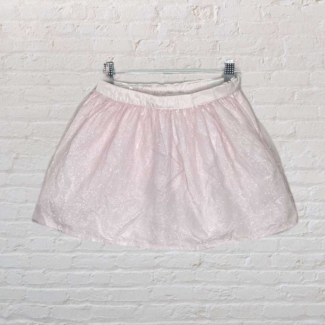 Jacadi Glitter Tulle Overlay Skirt (4T)