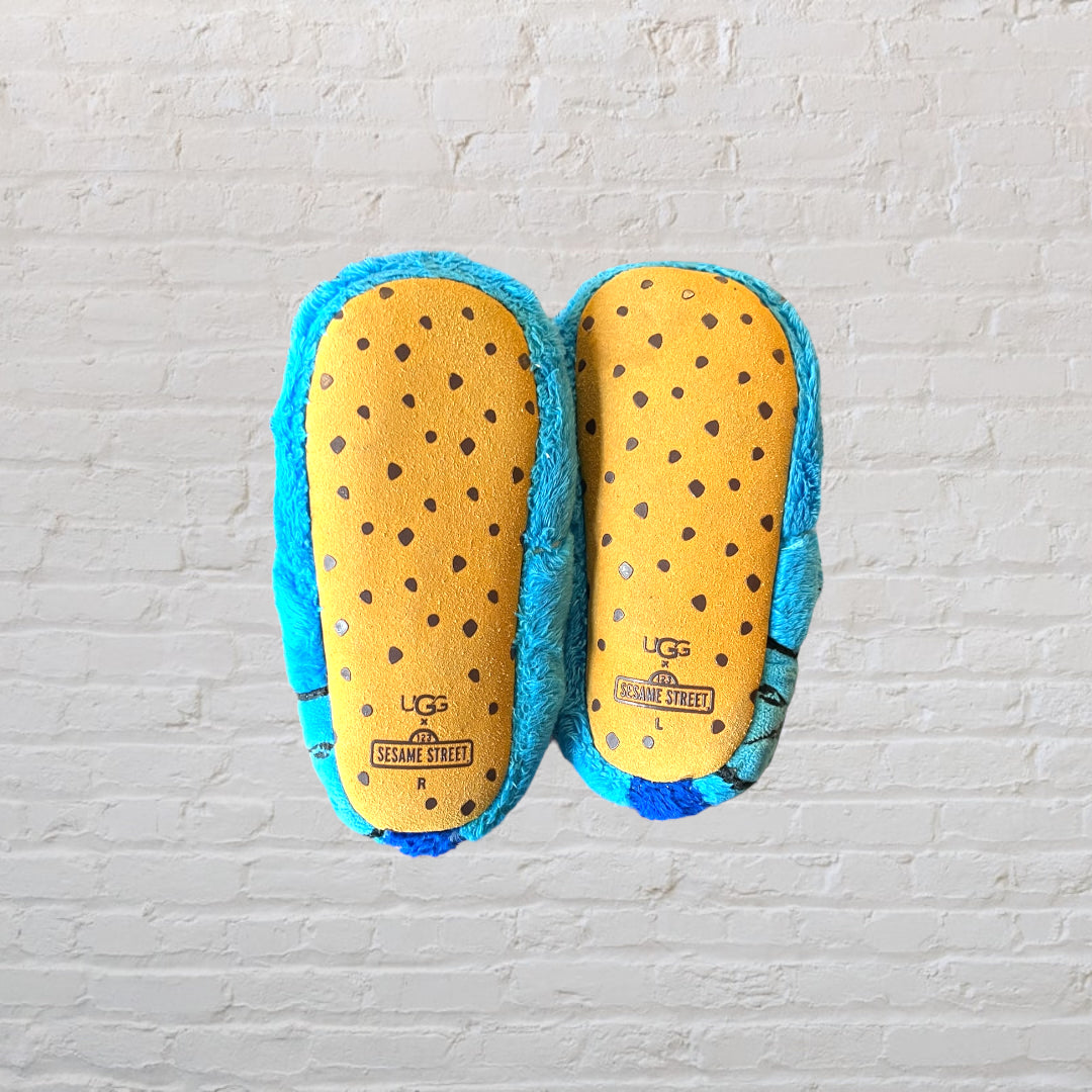 UGG x Sesame Street Plush Cookie Monster Slippers (5)