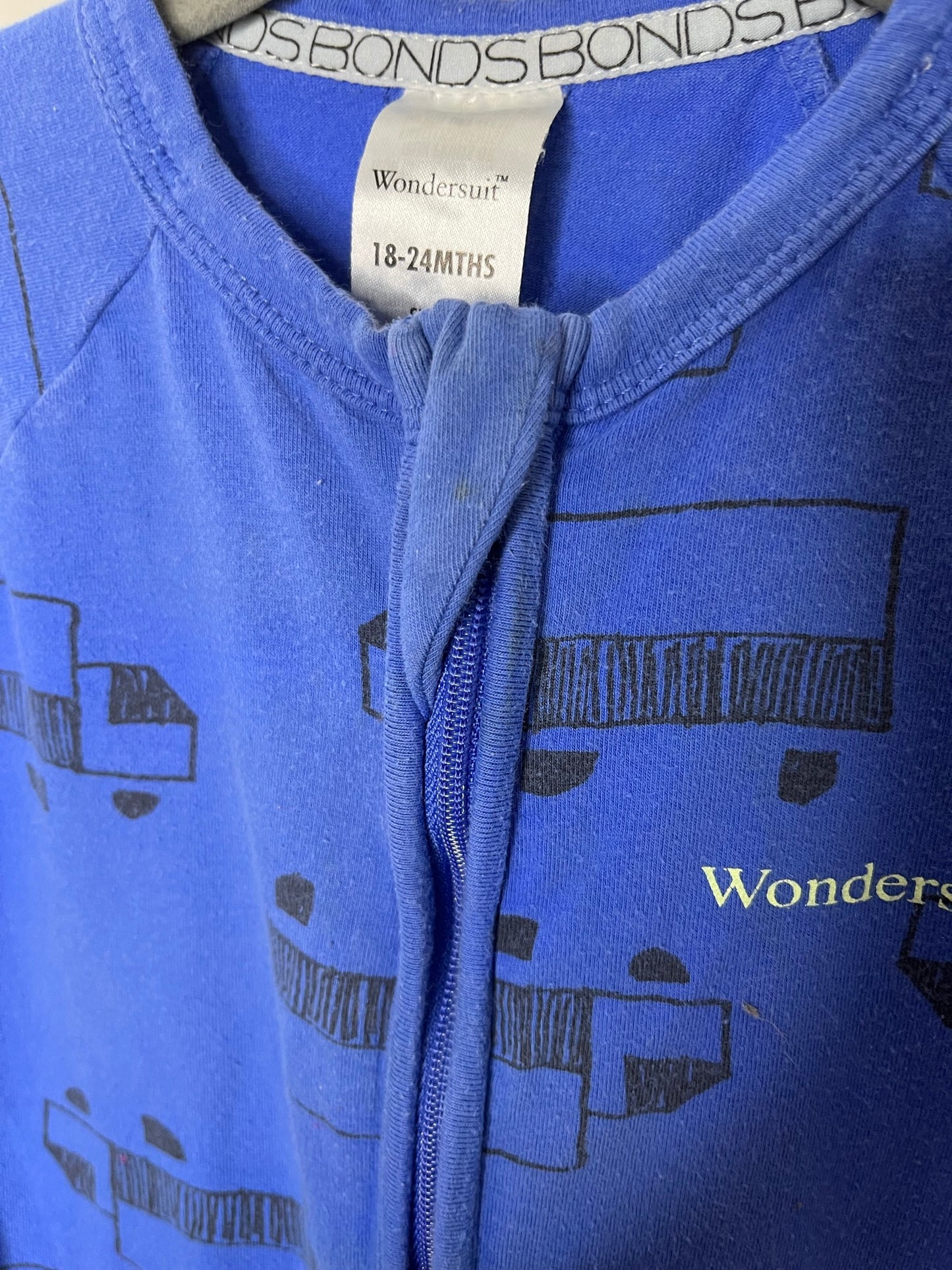 Bonds Pickup Truck Wondersuit (18-24)