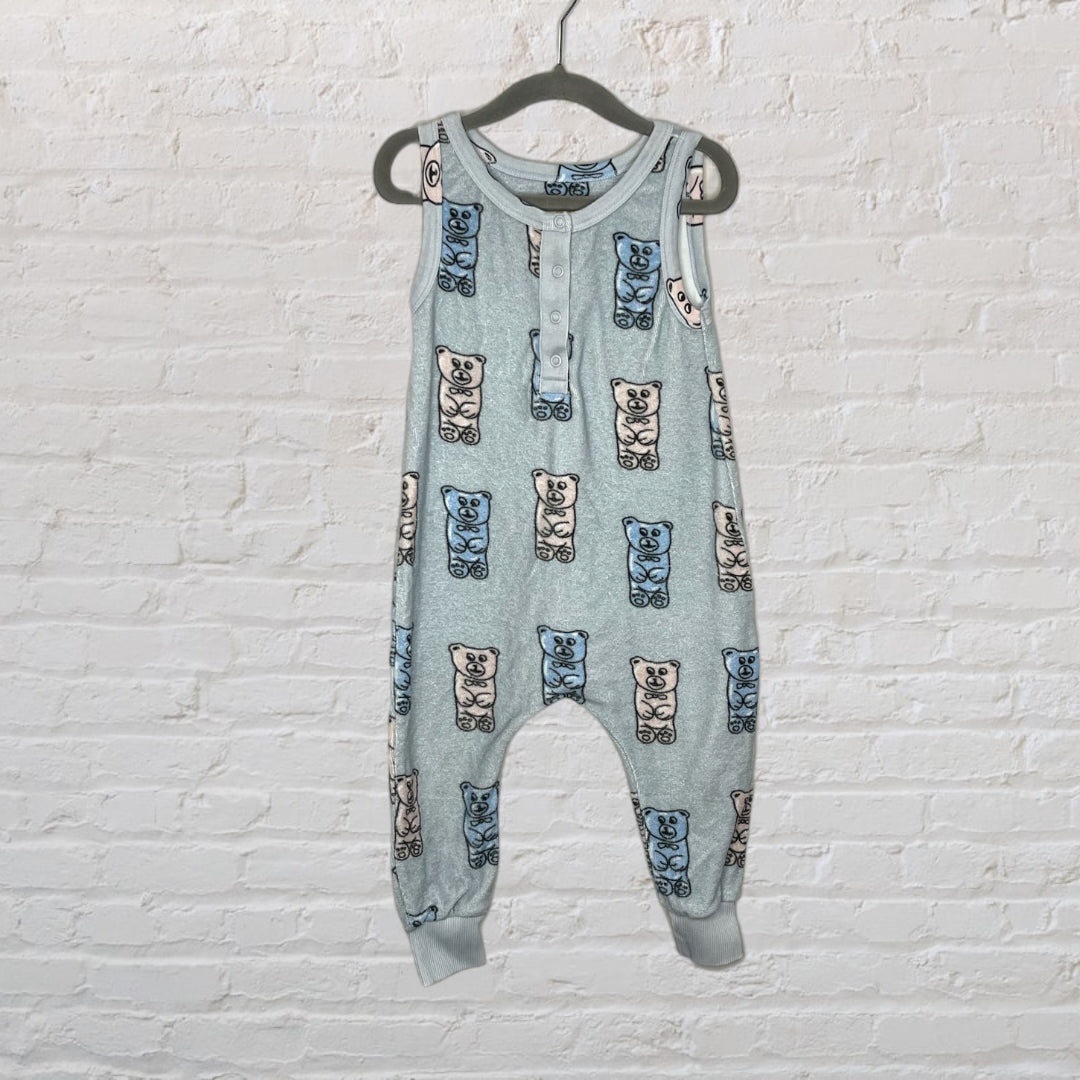 Hugo Loves Tiki Terry Gummy Bear Romper (2T)