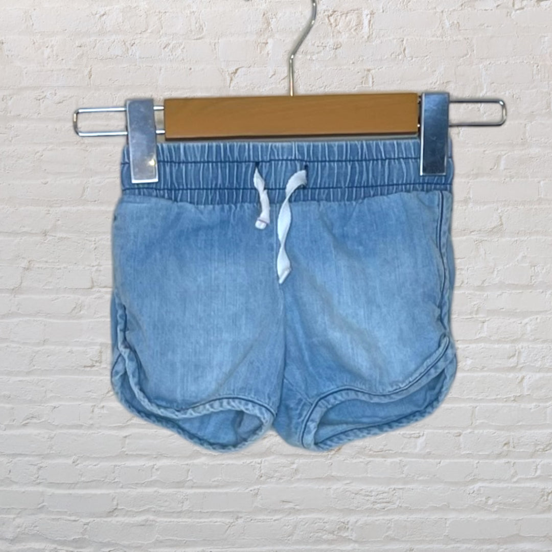 Cat & Jack Elastic Waist Denim Shorts (2T)