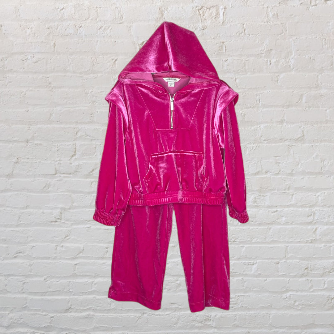 Habitual Velour Shimmer Lounge Set (3T)
