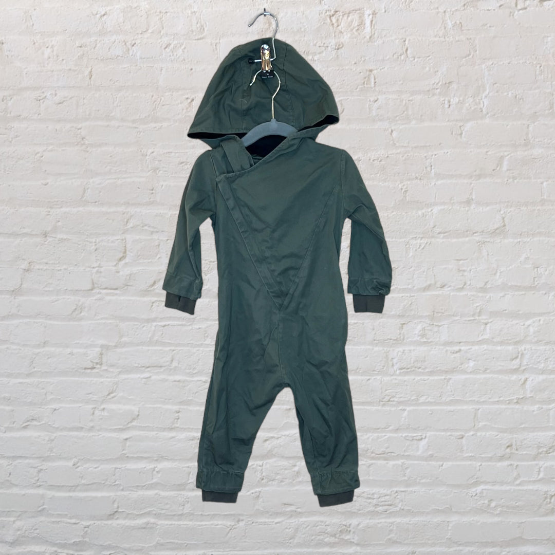 Nununu Cargo Moto Romper (6-12)