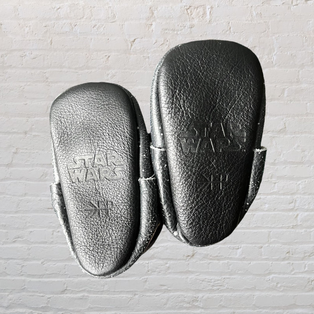 Freshly Picked x Star Wars 'May The Force Be With You' Leather Moccasins (2)
