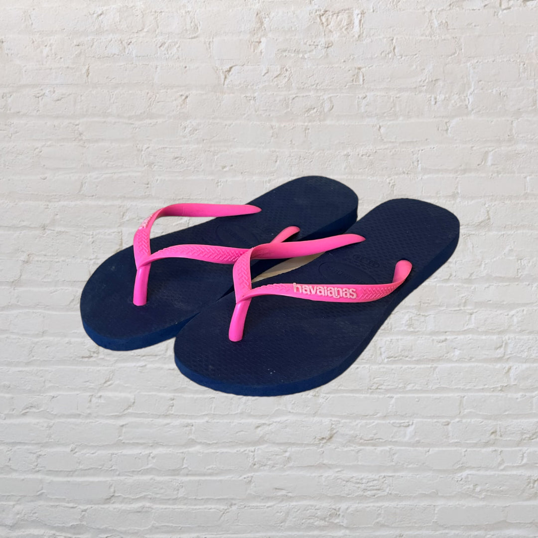 Havaianas Two-Tone Flip-Flops - Footwear 3Y