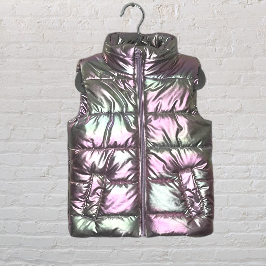 Joe Fresh Iridescent Puffer Vest (4T)