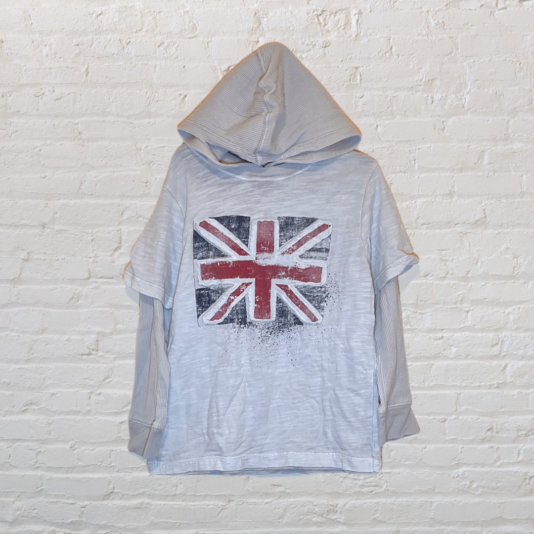 Gap Union Jack Hooded Long-Sleeve (5T)