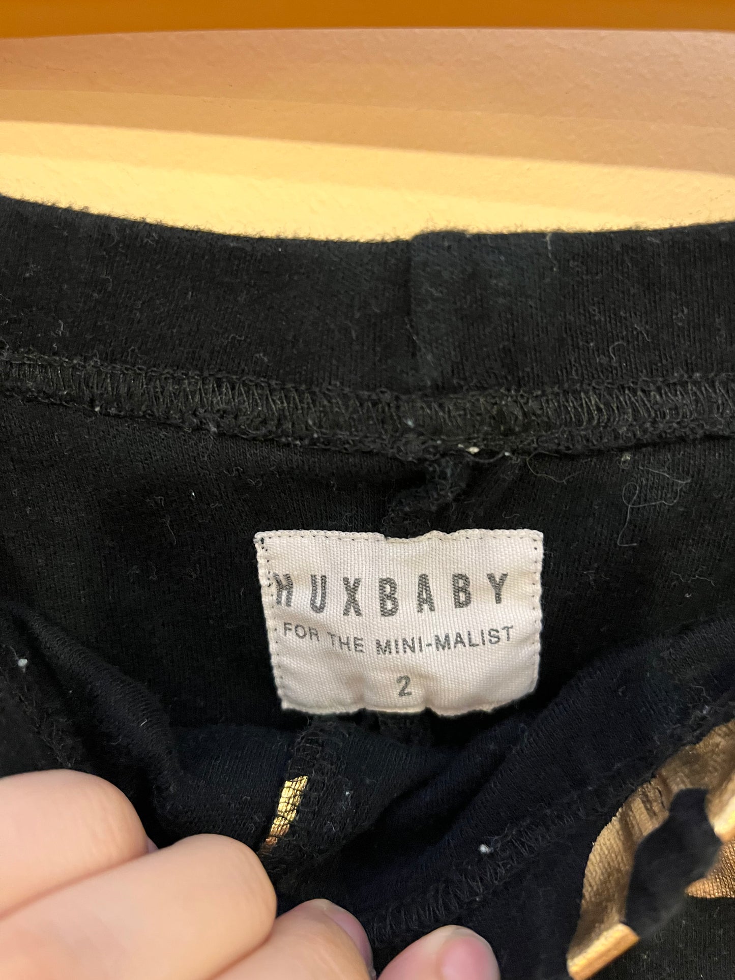 Huxbaby Metallic Pretzel Joggers (18-24)