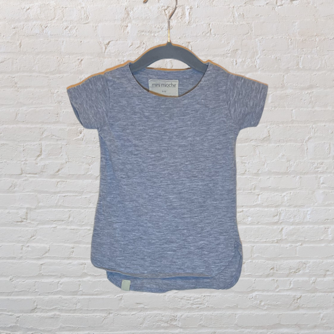 Mini Mioche Rounded Bottom T-Shirt (6-12)