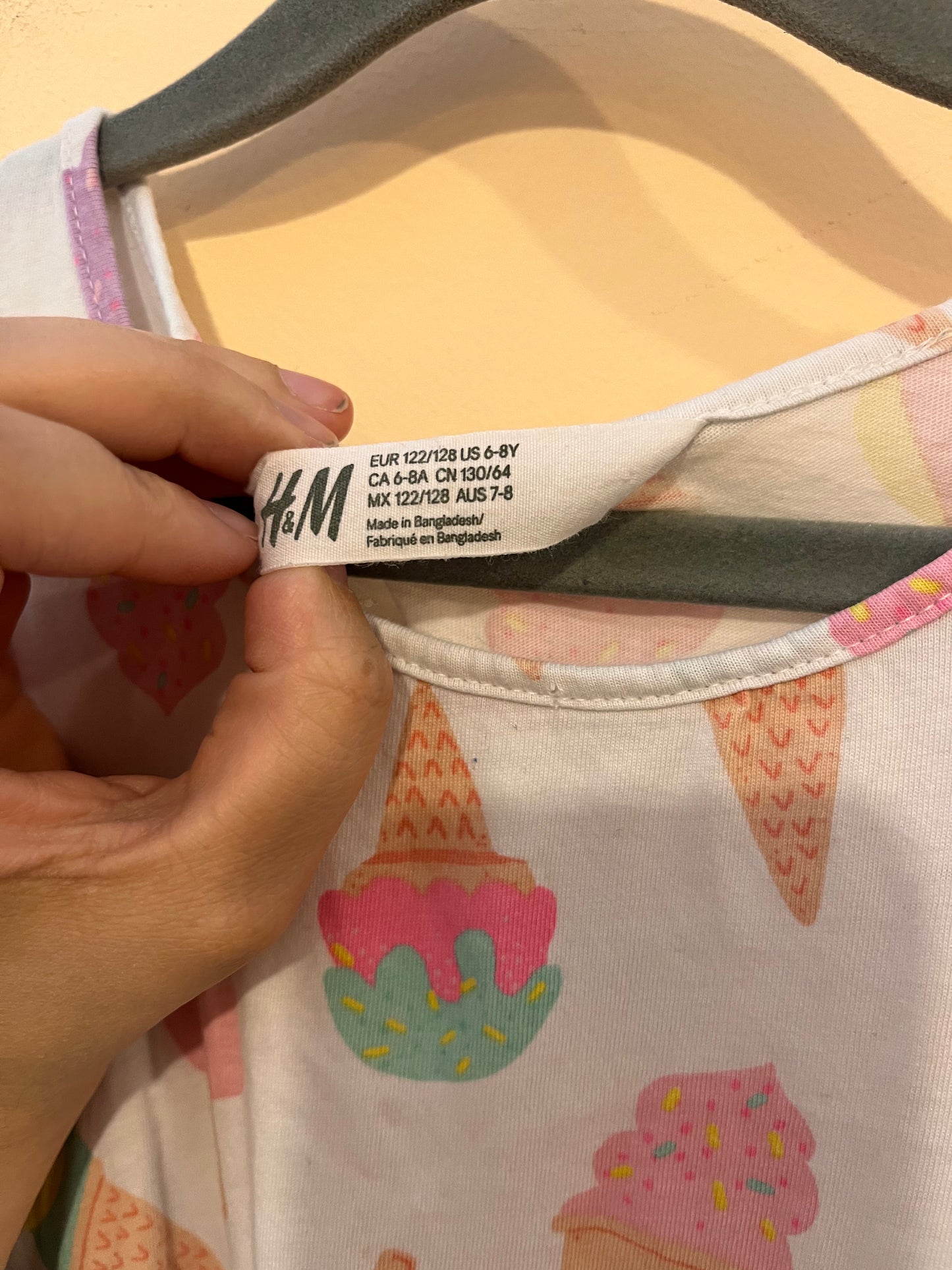 H&M Ice Cream Dress (7-8)