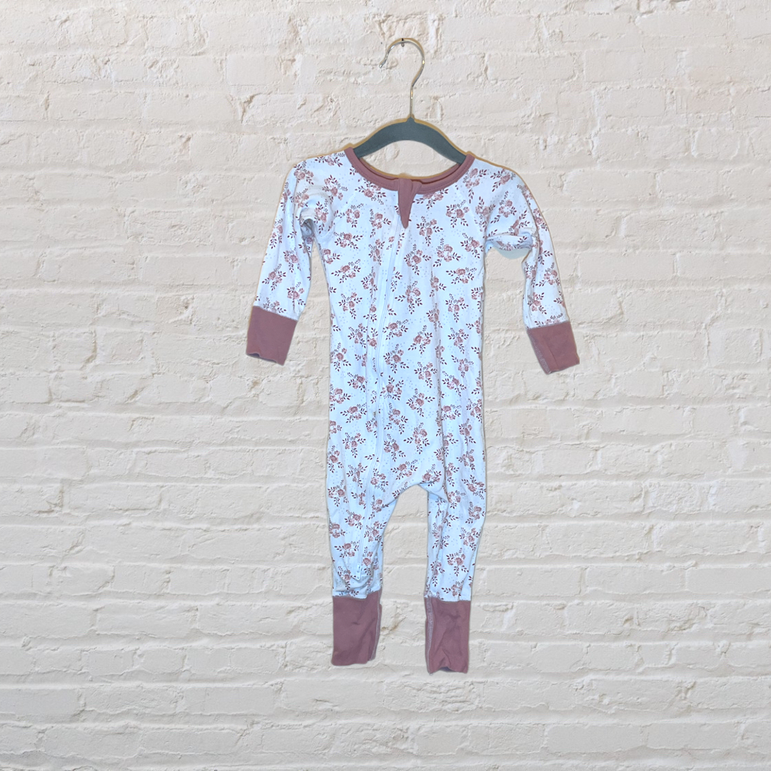Sapling Organic Cotton Floral Sleeper (6-12)