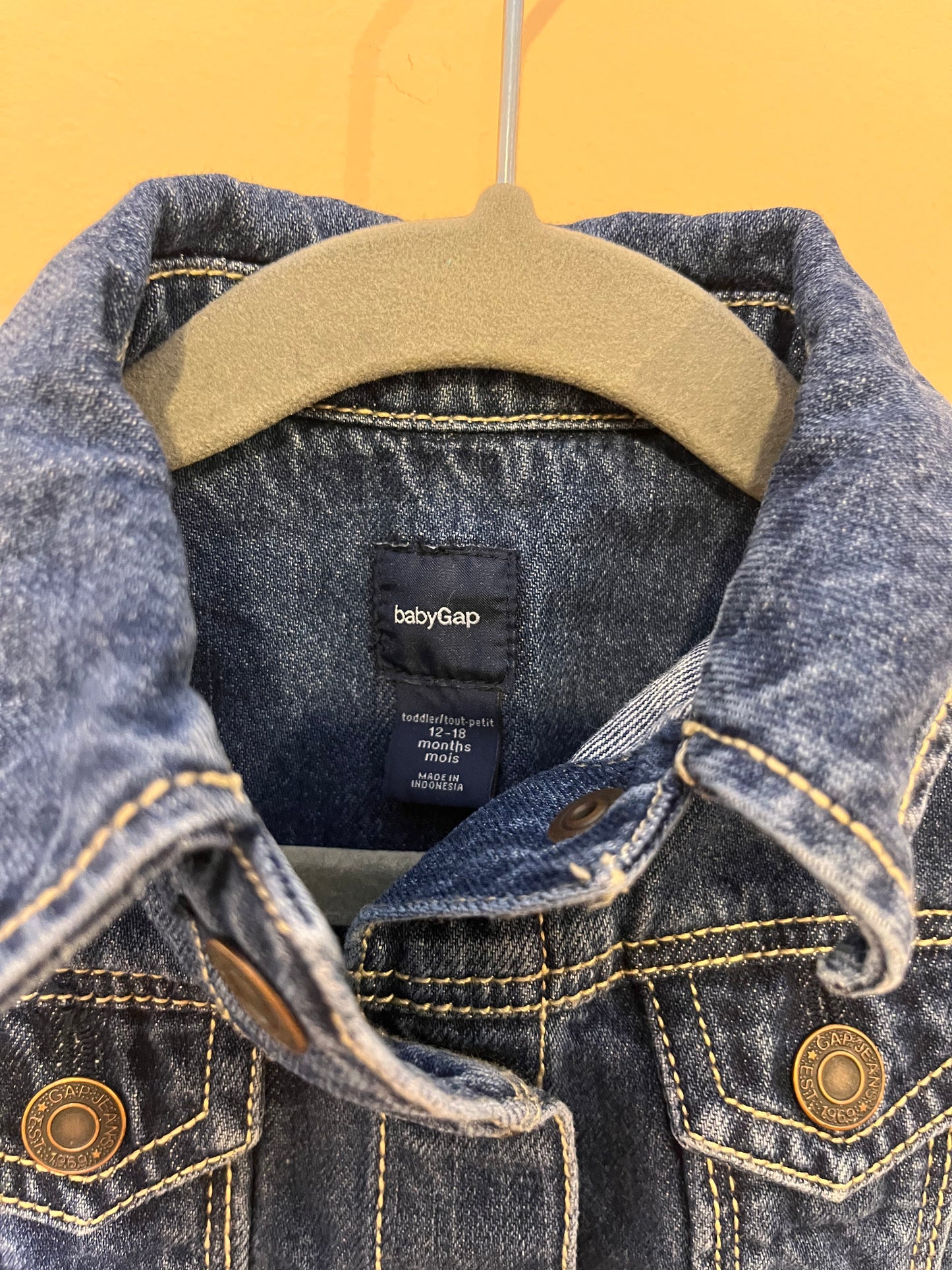 Gap Denim Vest (12-18)