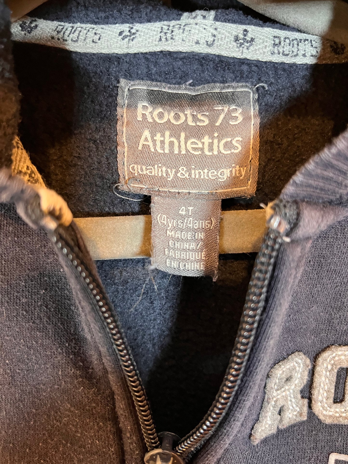 Roots Zip Hoodie (Two Colours Available) (4T)