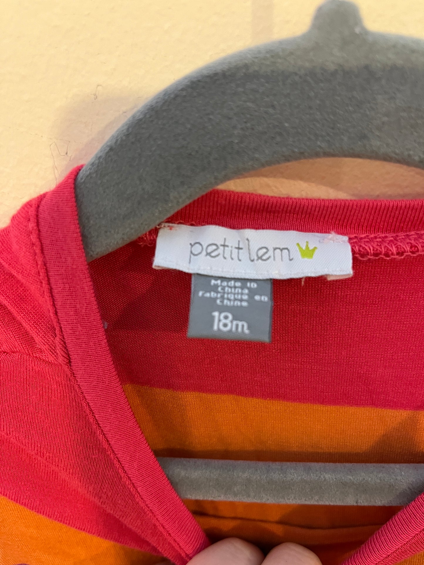 Petit Lem Tiered Slouchy Dress (18M)