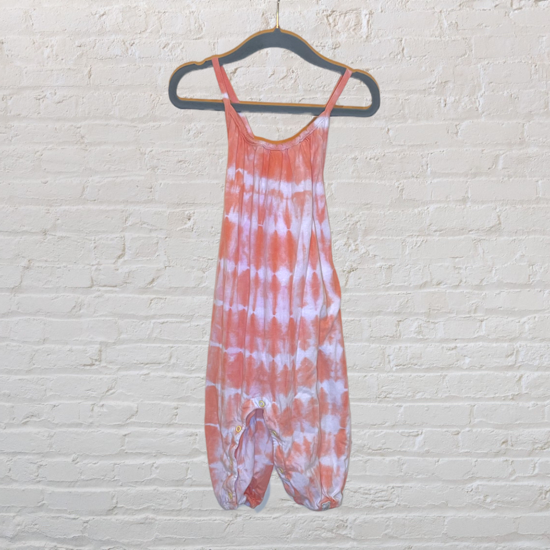 Burt’s Bees Organic Cotton Tie-Dye Romper (12M)