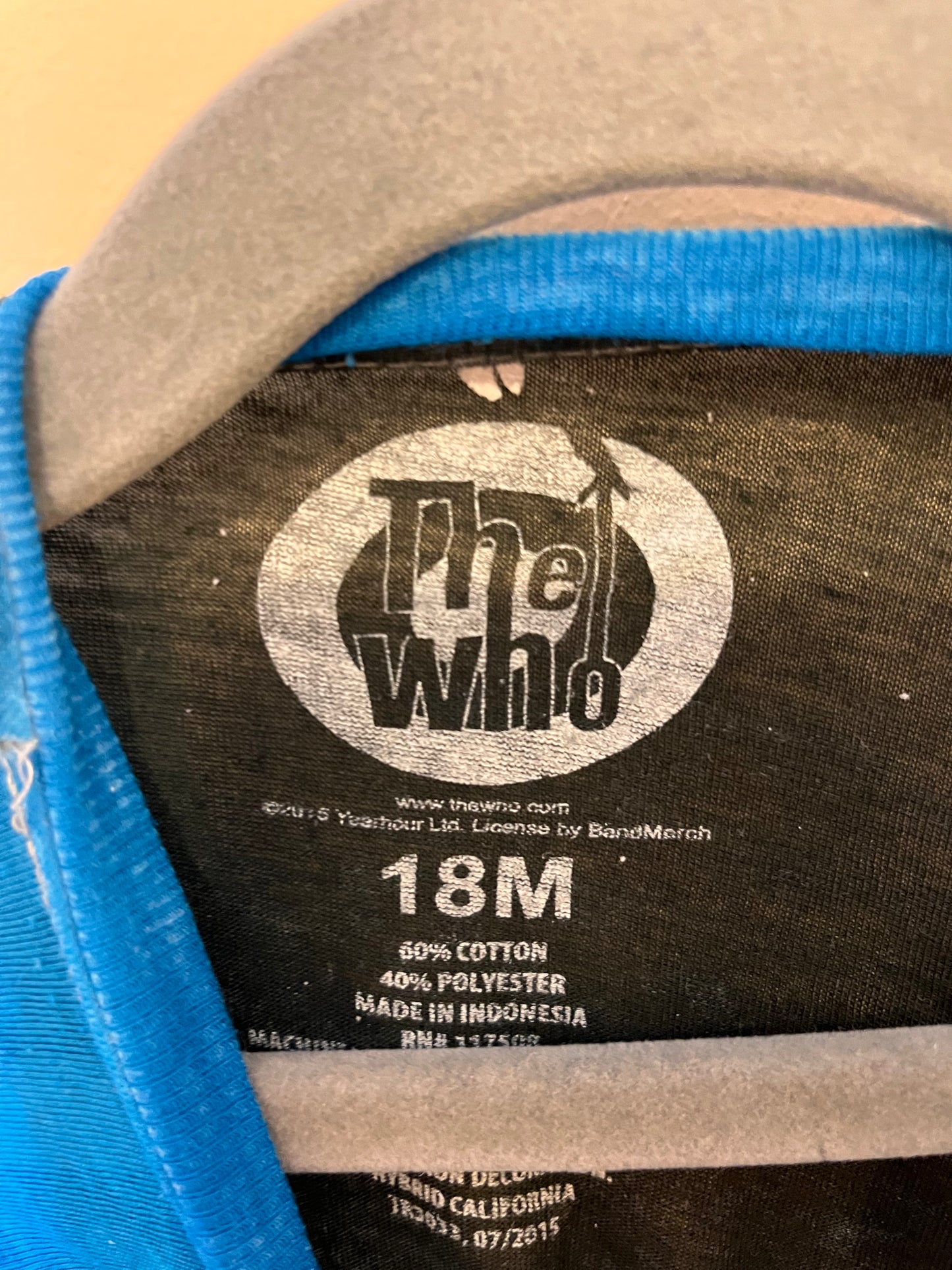 The Who Logo Lightweight Long-Sleeve (18M)
