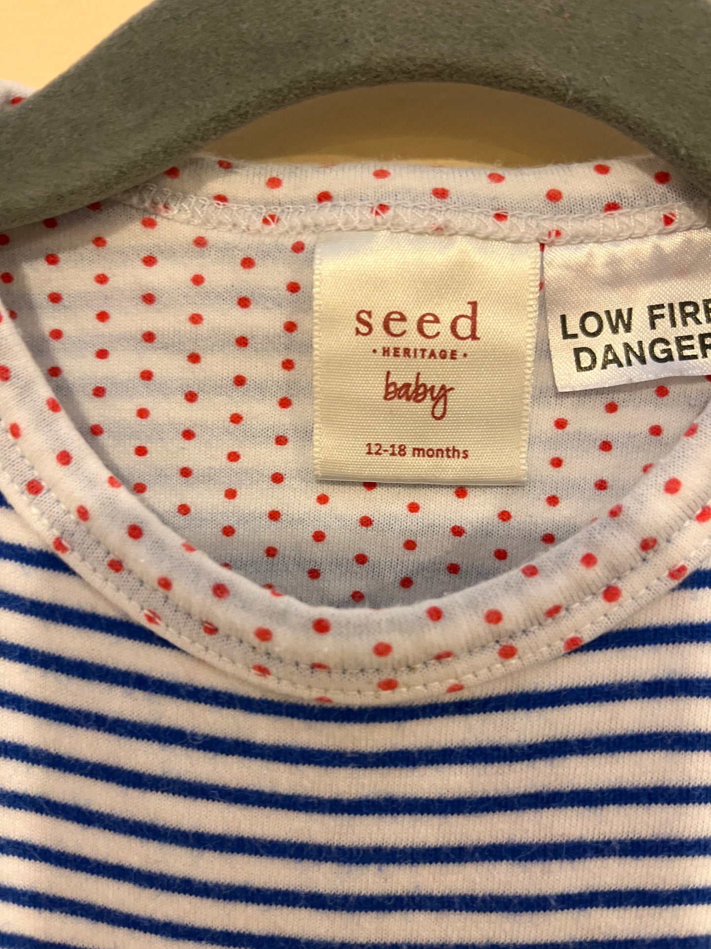 Seed Heritage Striped T-Shirt (12-18)