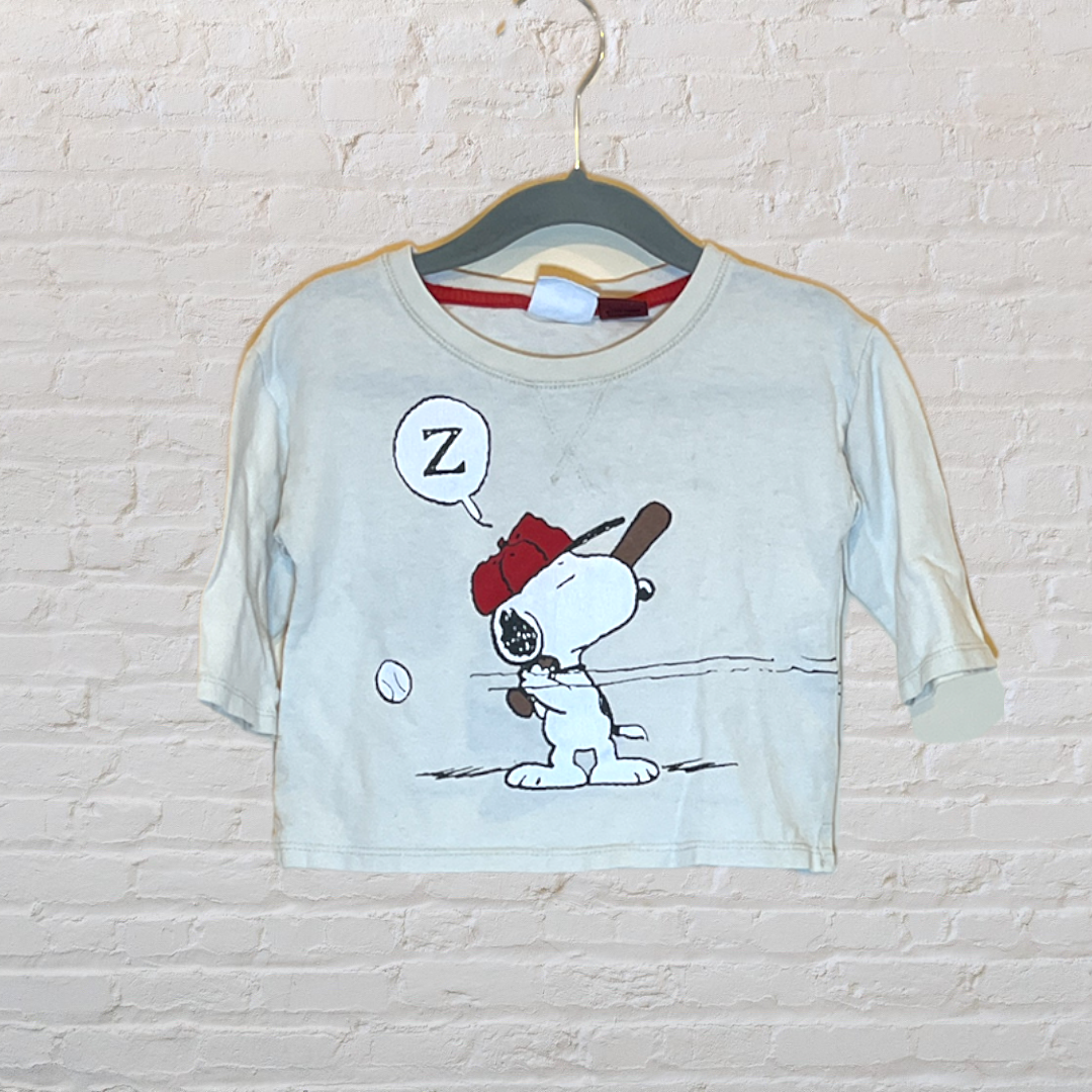 Zara x Peanuts Snoopy Long-Sleeve (3-6)