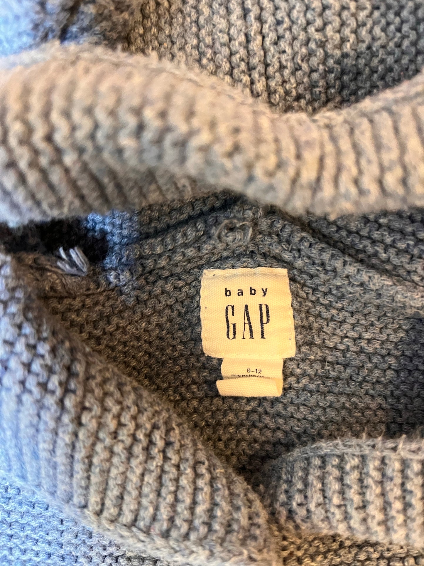 Gap Knit Bear Hoodie (6-12)