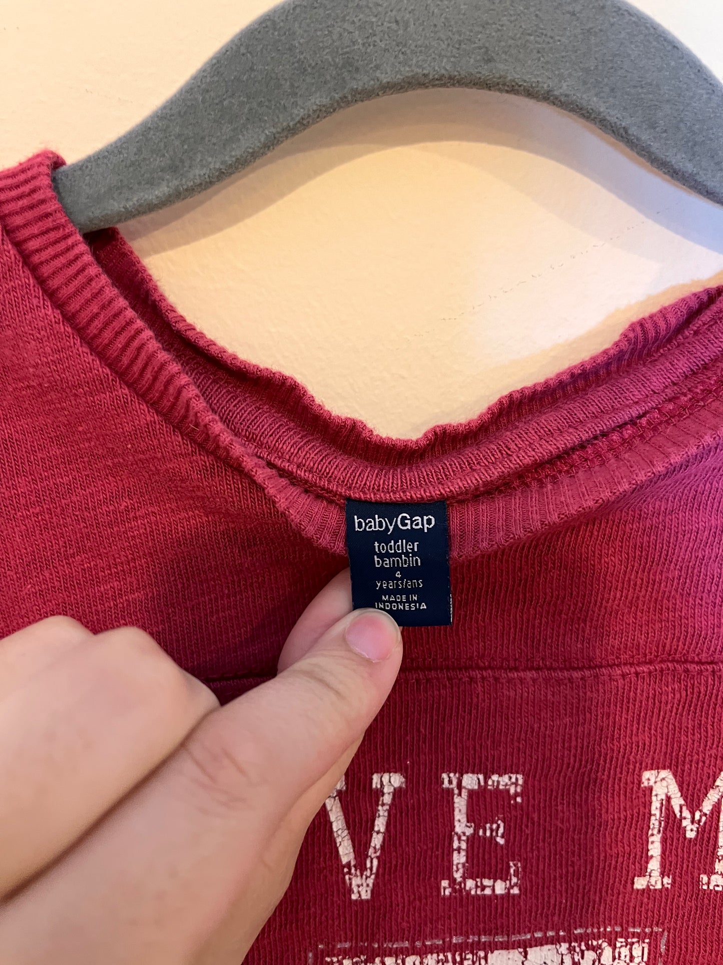 Gap "Give Me 5" Long-Sleeved Dress (4T)