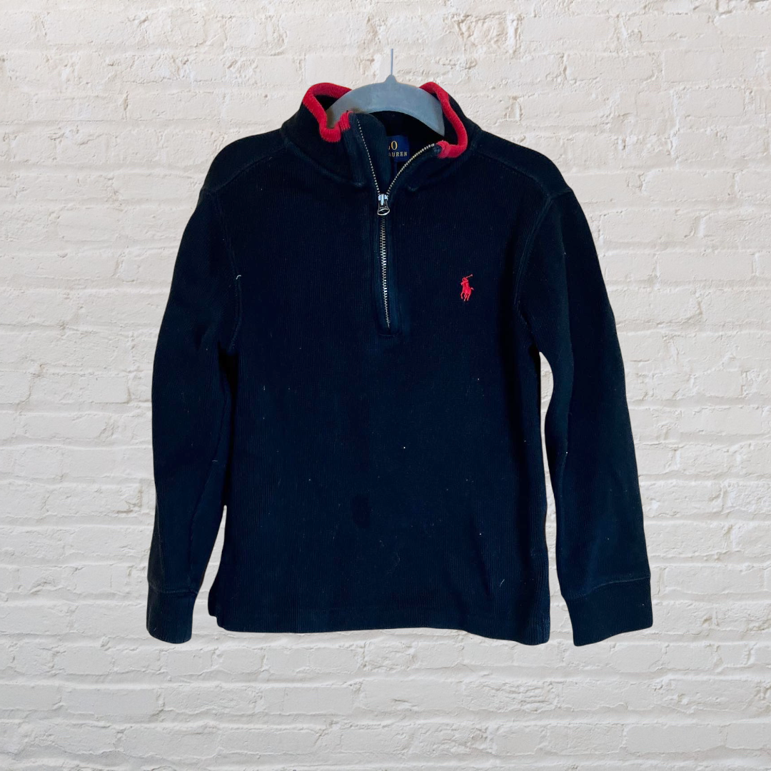 Polo Ralph Lauren Knit 1/4 Zip Sweater (4T)