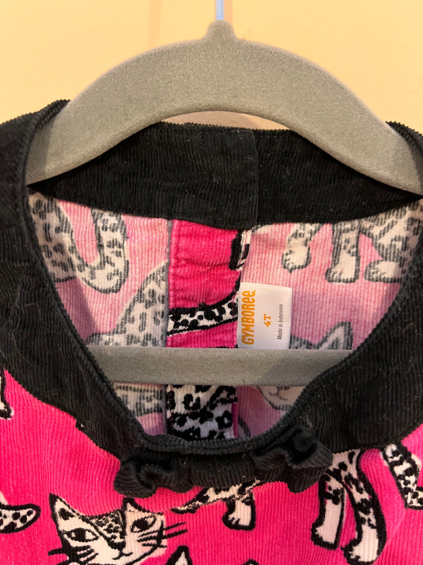 Gymboree Corduroy Cat Dress (4T)