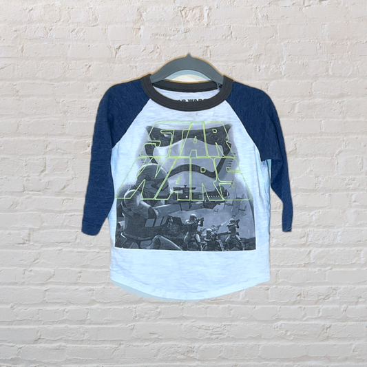 Crewcuts x Star Wars Long-Sleeve Raglan (2T)