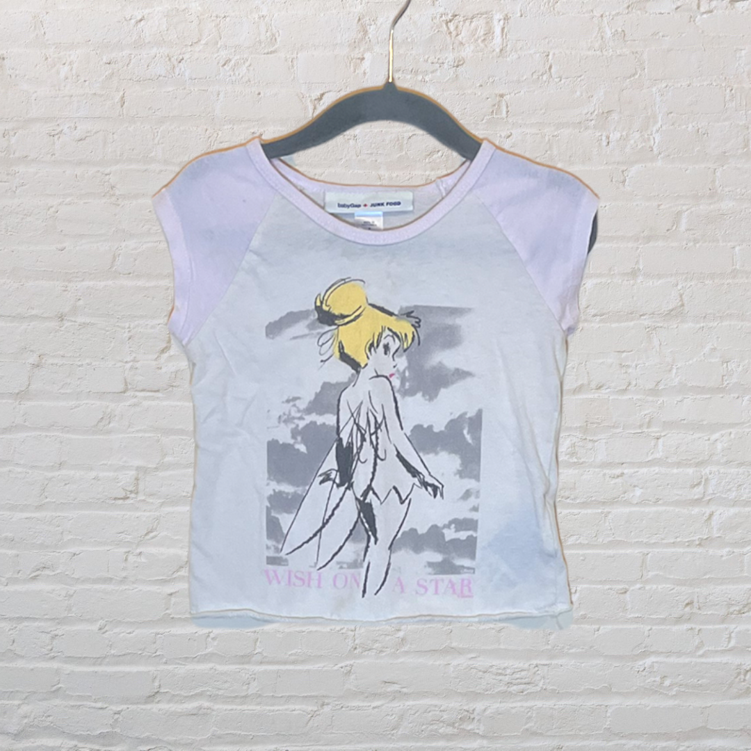Junk Food x Gap "Wish On A Star" Tinkerbell T-Shirt (2T)