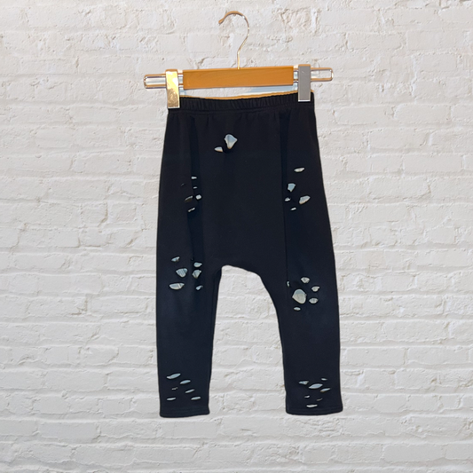 Edgx Faux Distressed Harem Pants (4T)