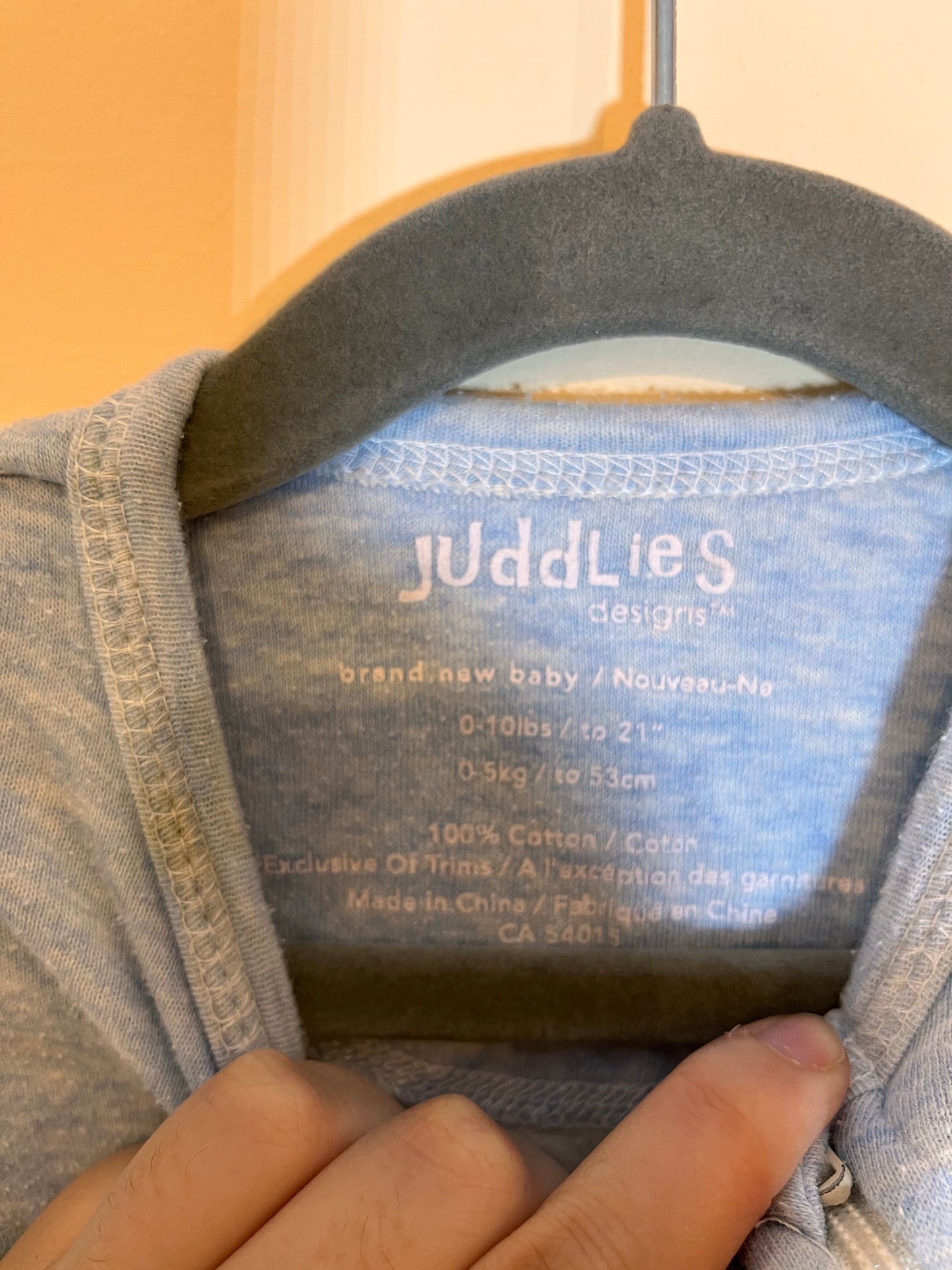 Juddlies Zip Sleeper (NB)