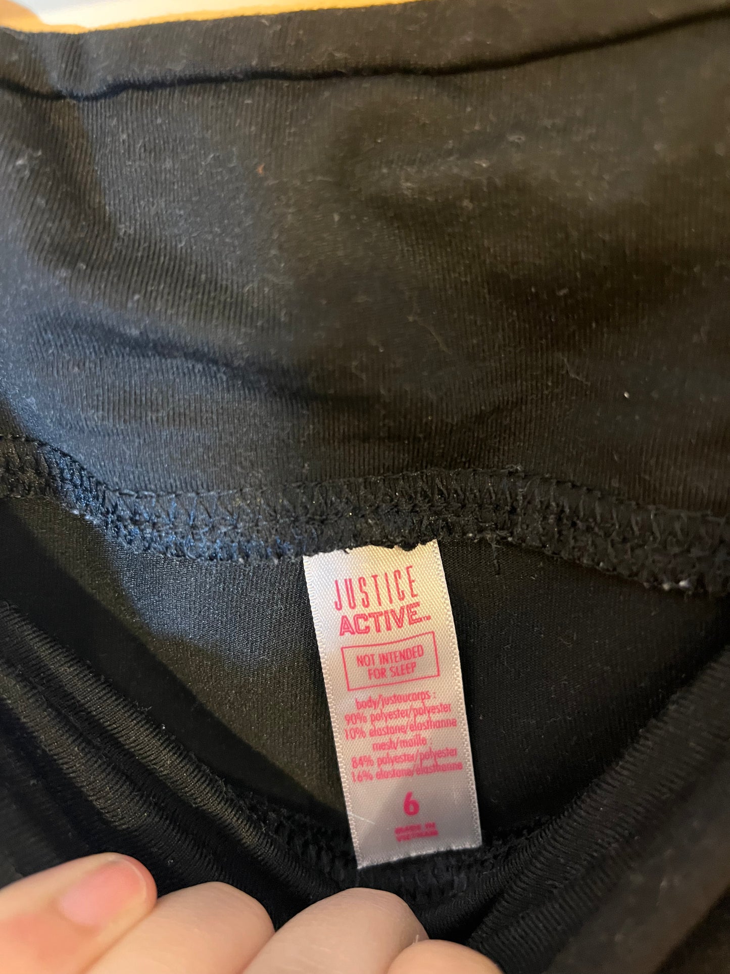 Justice Mesh Detail Shorts (6)