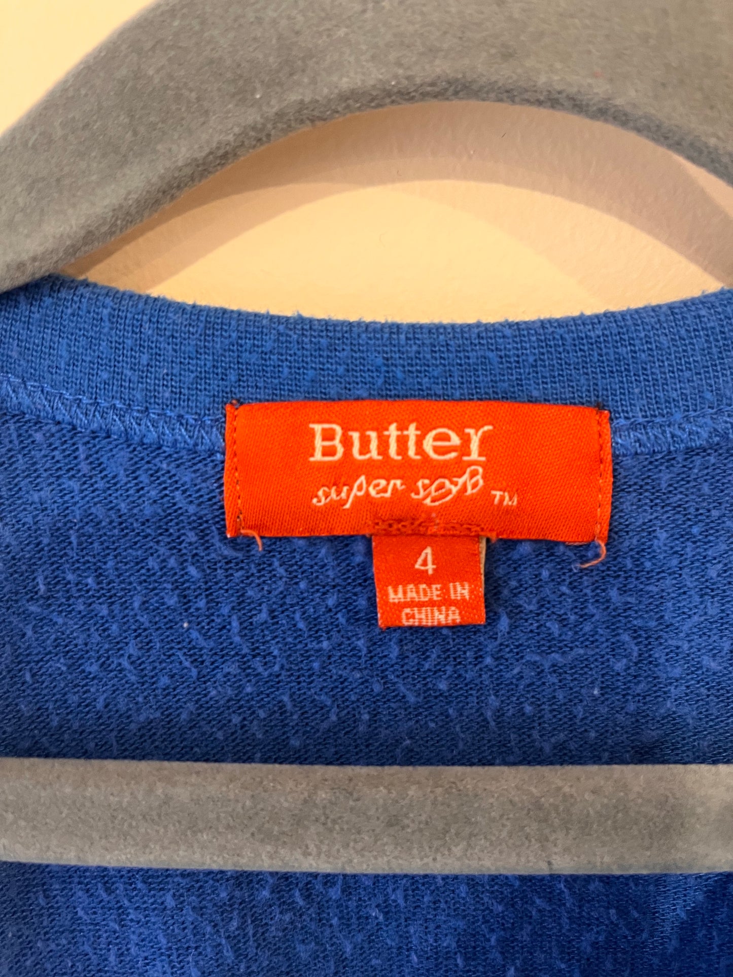 Butter Superhero "Glam" Sweater (4T)