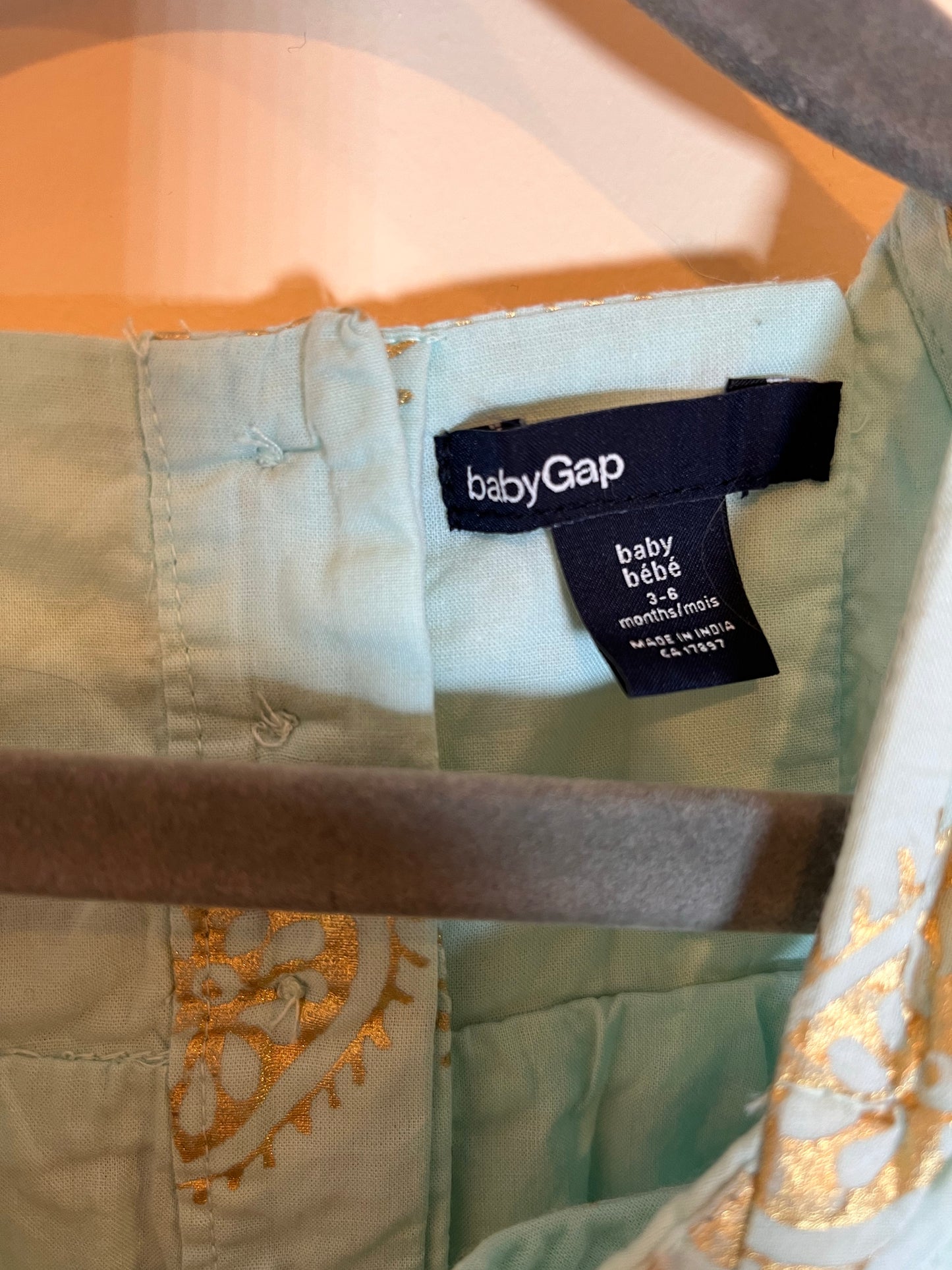 Gap Gold Hearts Sun Dress (3-6)