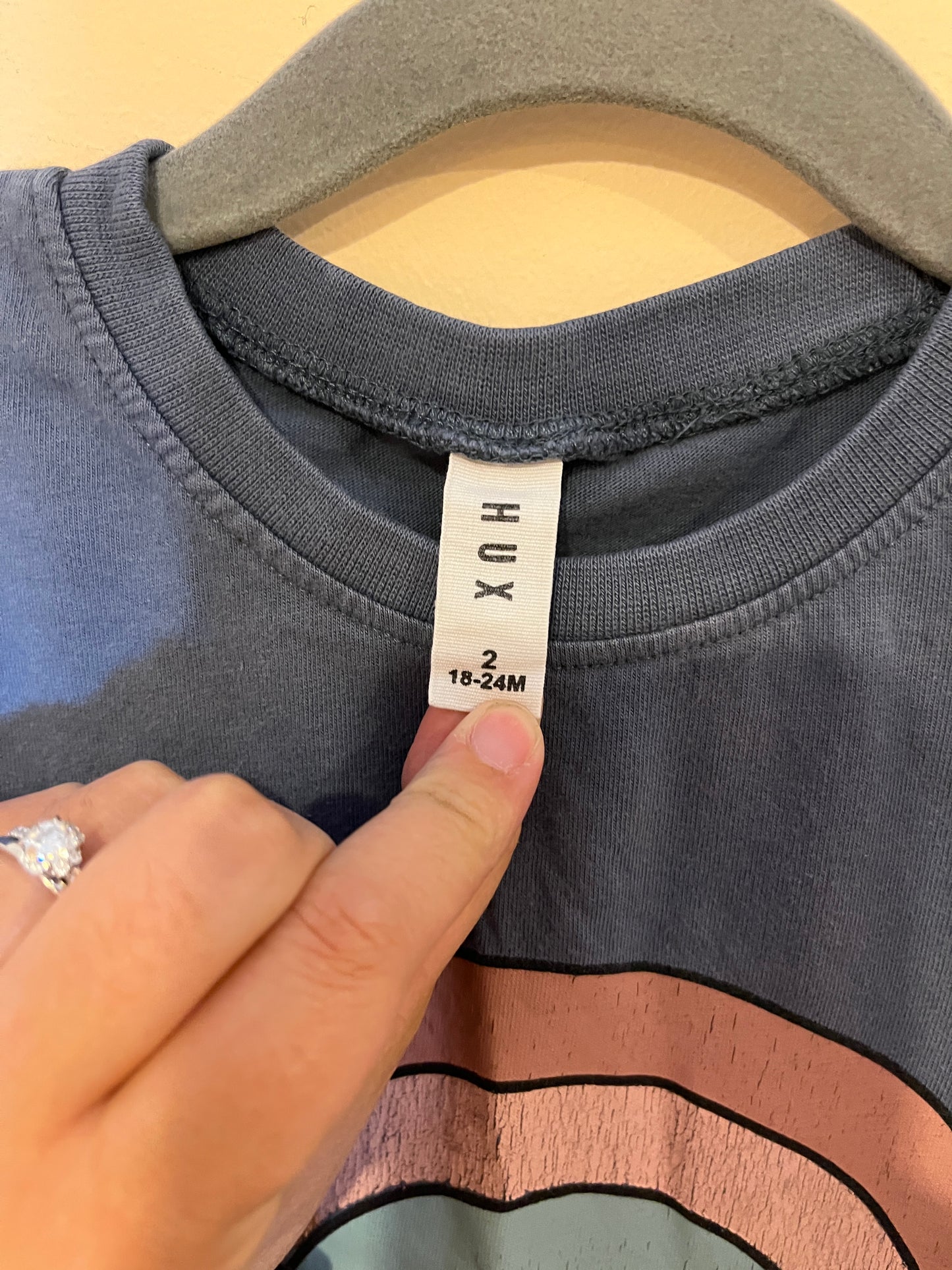 Huxbaby Panda Rainbow T-Shirt (18-24)