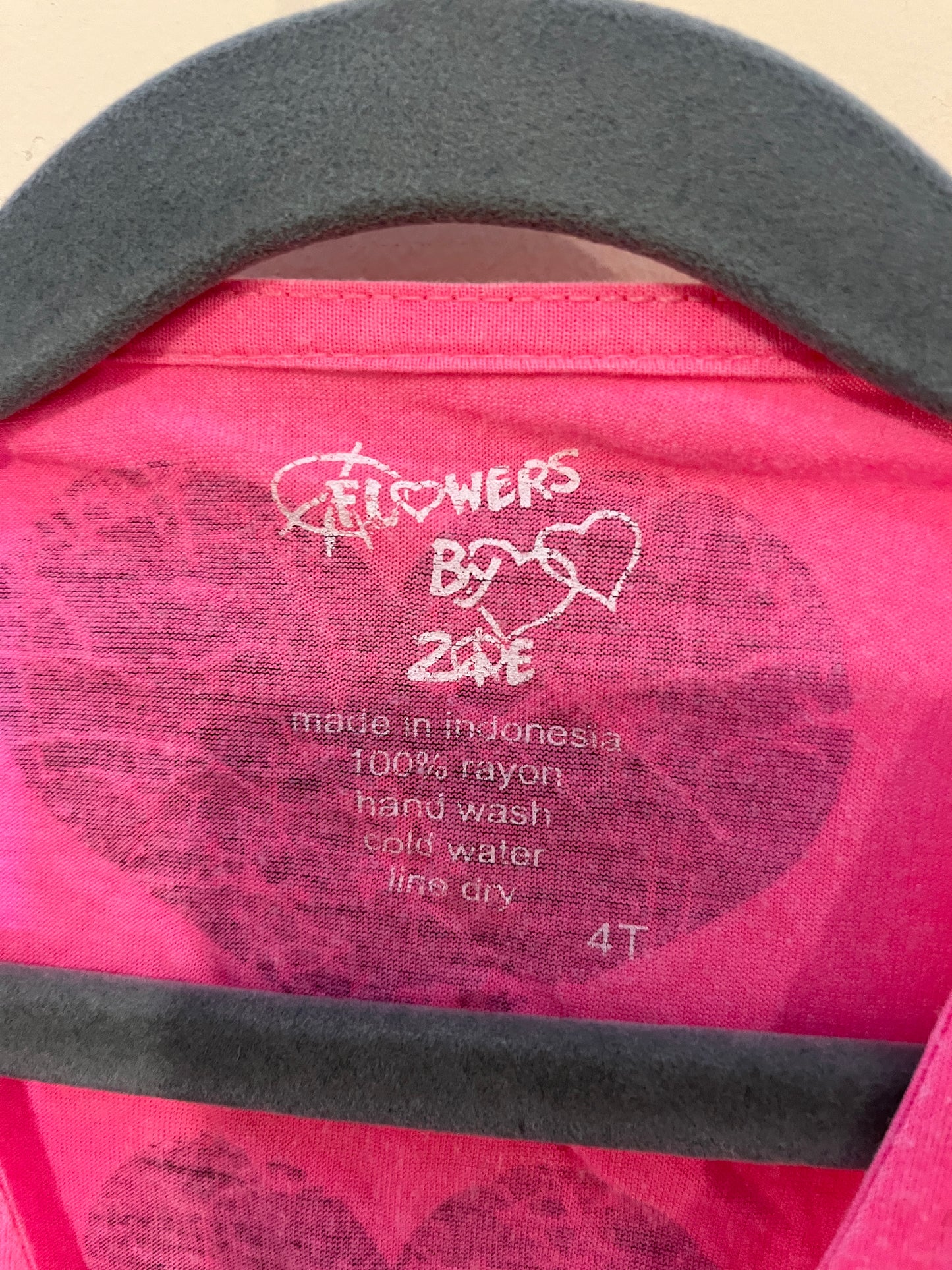 Flowers By Zoe Rainbow Smiley Crop Tank (4T)