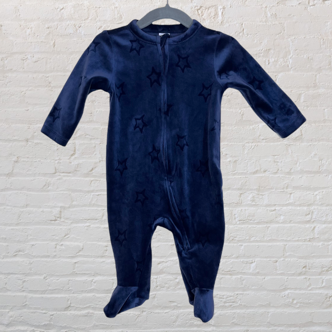 Old Navy Velour Stars Sleeper (3-6)