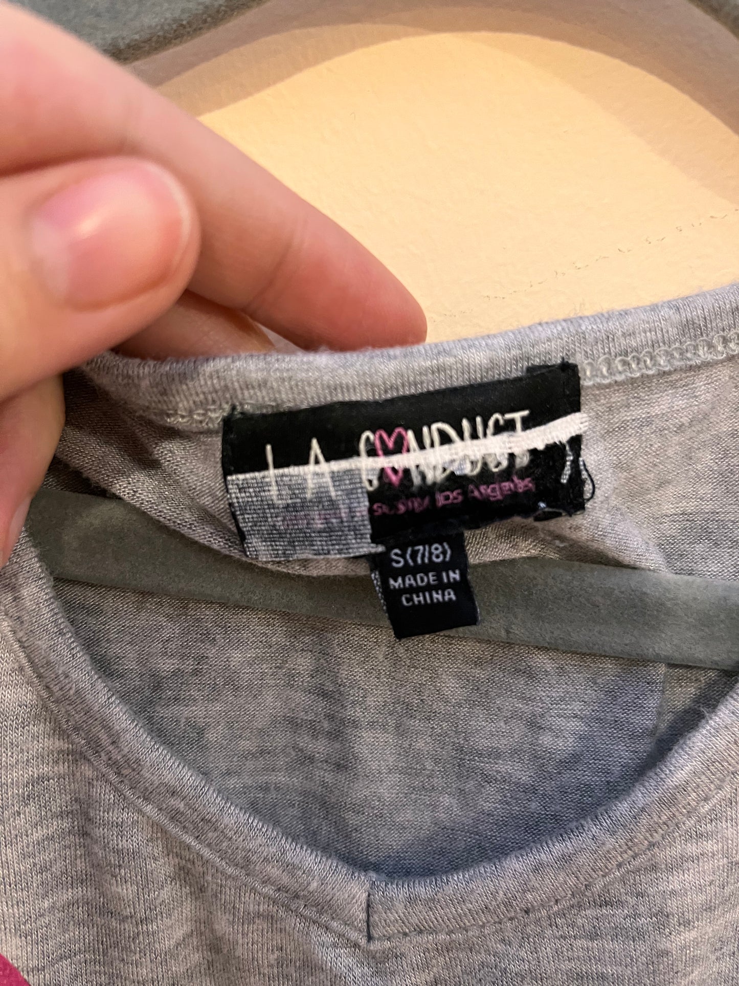 L.A. Conduct "Unicorn Trainer" Slouchy T-Shirt (7-8)