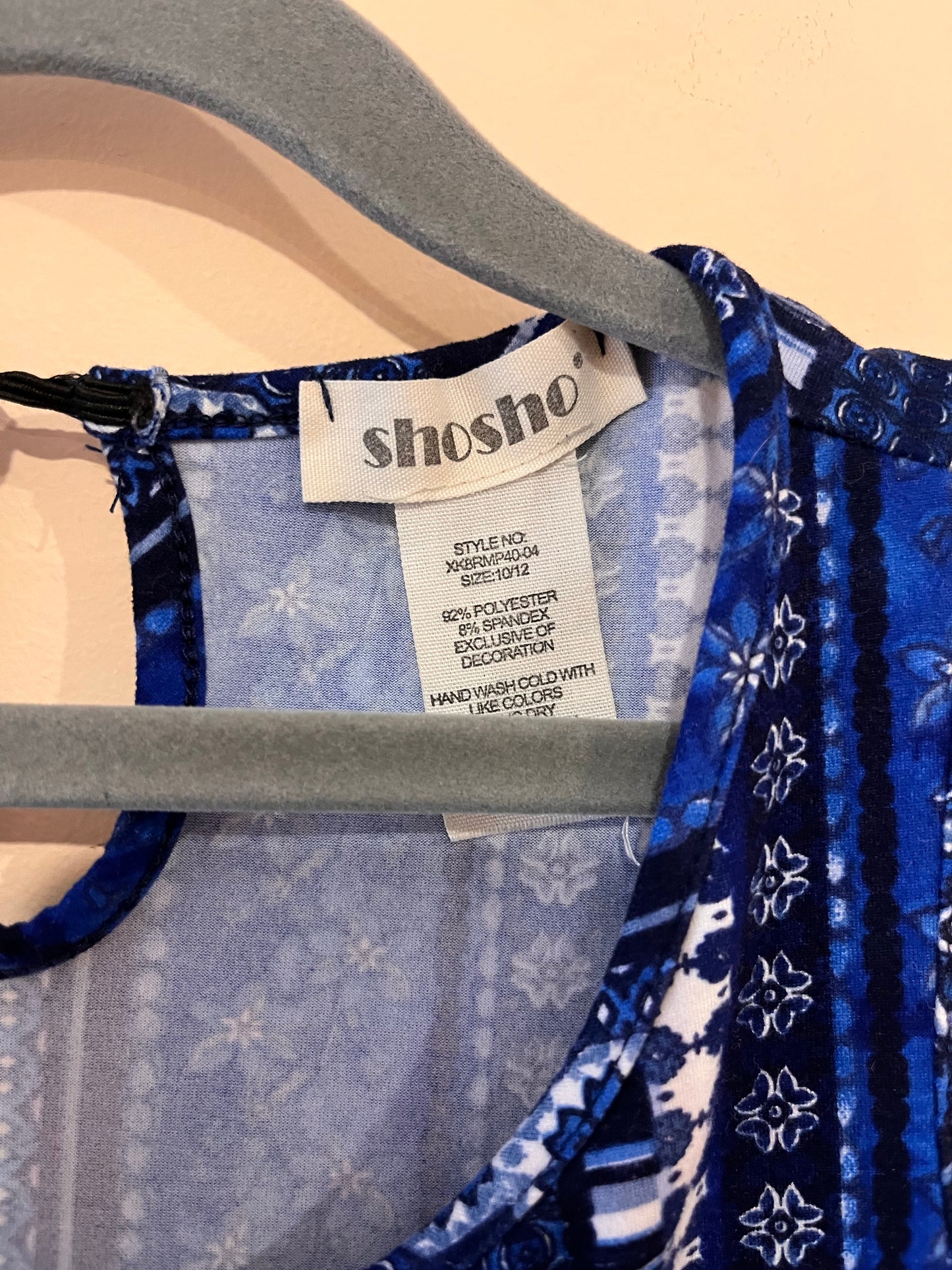 Shosho Soft Patterned Romper (10-12)