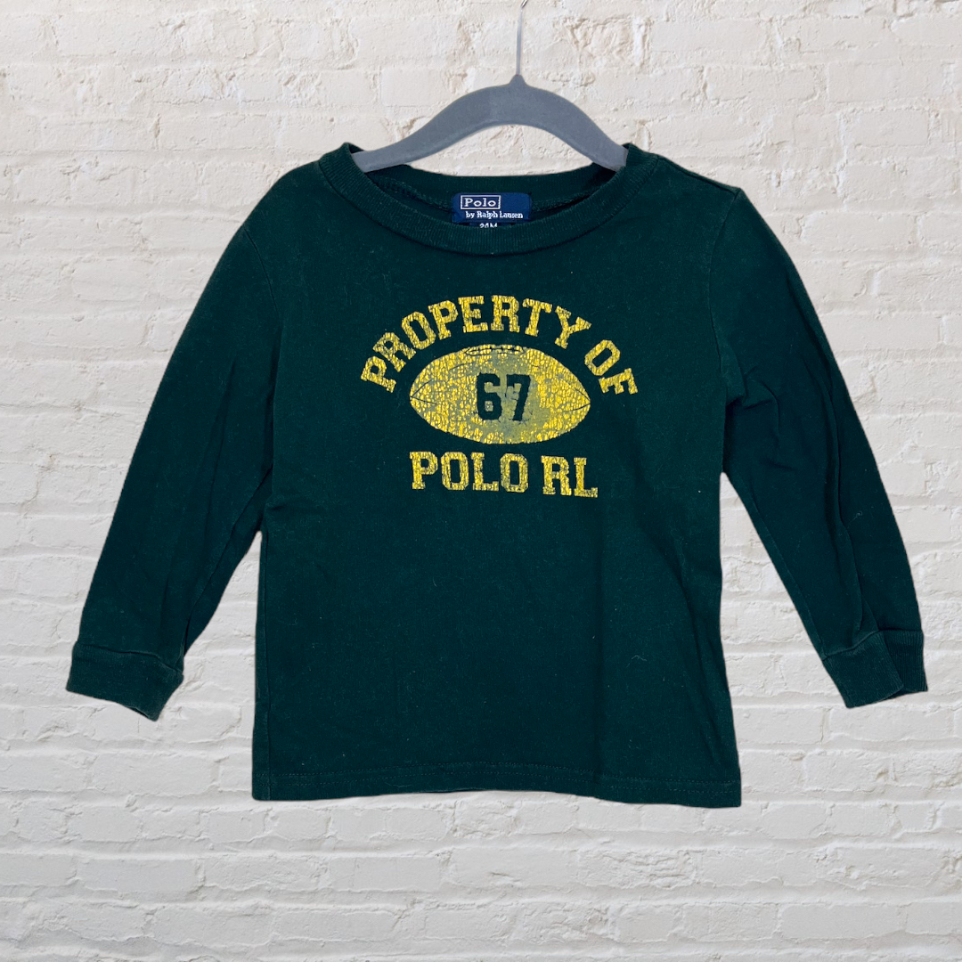 Polo Ralph Lauren Graphic Long-Sleeve (24M)