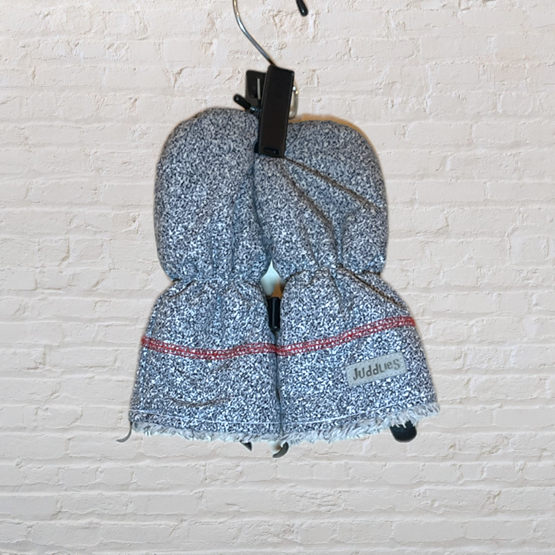 Juddlies Salt & Pepper Thumbless Mittens (6-12)