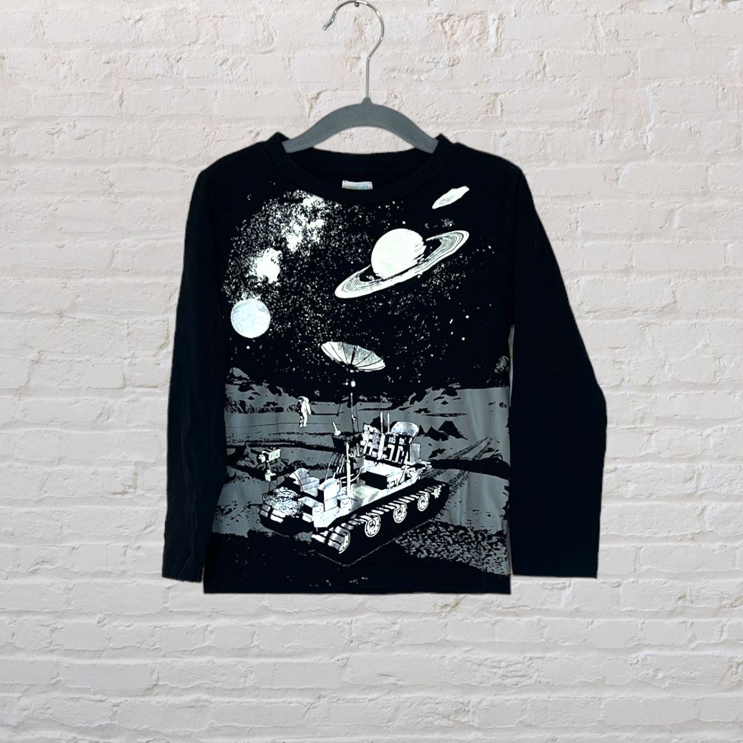 Crewcuts Glow-In-The-Dark Moonwalk Long-Sleeve (3T)